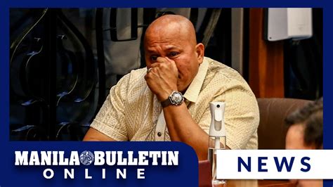 Weeping Bato dela Rosa turns out voting for Escudero as Senate .